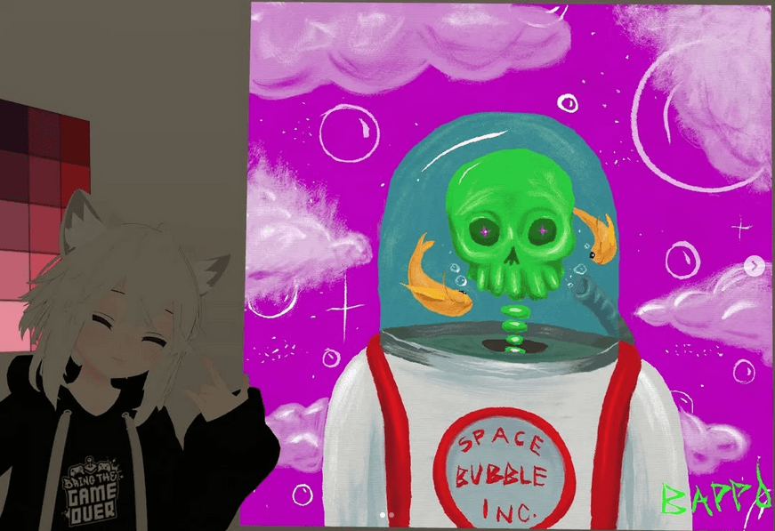 VR Chat Space Buble Inc